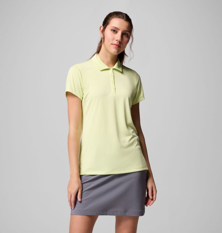 Women's Birdie Golf Polo, Color: Spring Yellow, image 6