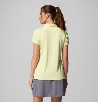 Women's Birdie Golf Polo, Color: Spring Yellow, image 3