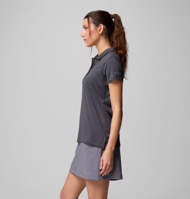 Women's Birdie Golf Polo, Color: Forged Iron, image 8