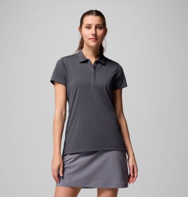 Women's Birdie Golf Polo, Color: Forged Iron, image 5