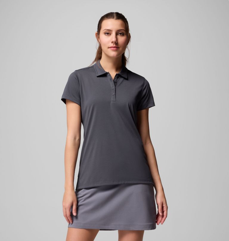 Women's Birdie Golf Polo, Color: Forged Iron, image 1
