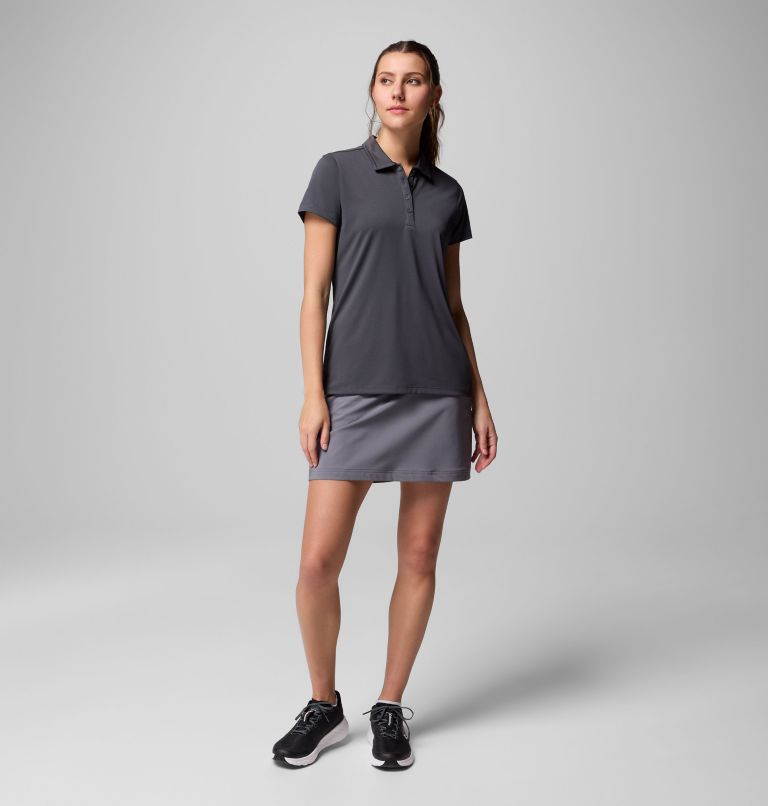 Women's Birdie Golf Polo, Color: Forged Iron, image 2