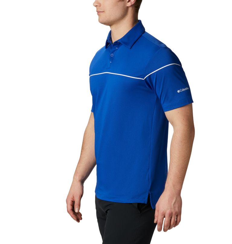 Men's Omni-Wick Breaker Golf Polo, Color: Azul