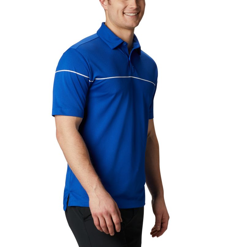 Thumbnail: Men's Omni-Wick Breaker Golf Polo, Color: Azul, image 5
