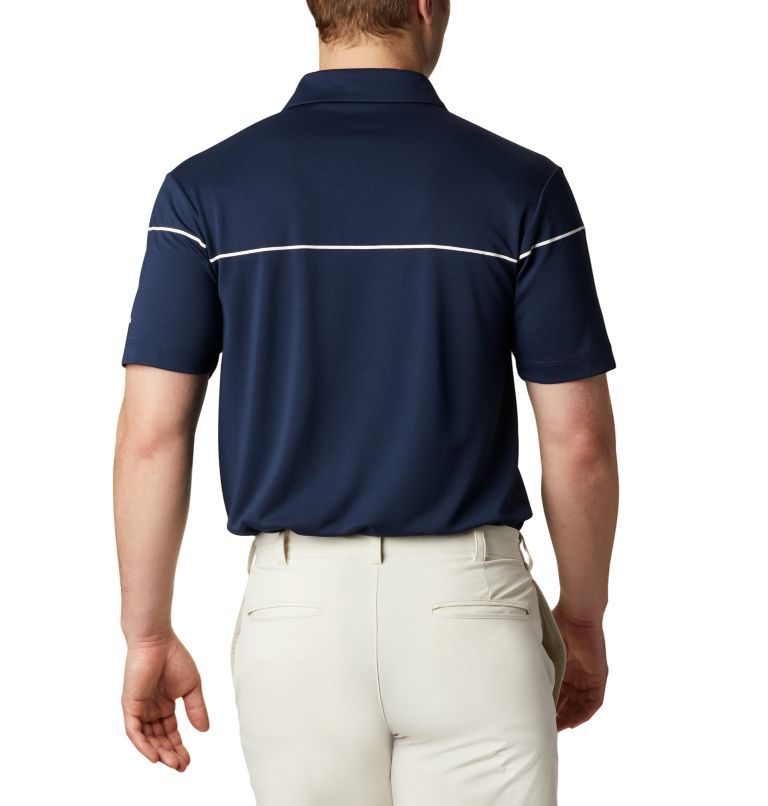 Men's Omni-Wick Breaker Golf Polo, Color: Collegiate Navy, image 2
