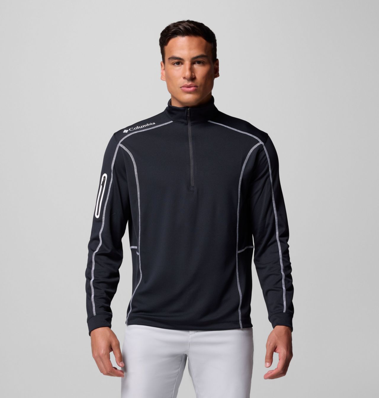 Men's Shotgun Quarter Zip Golf Pullover 1