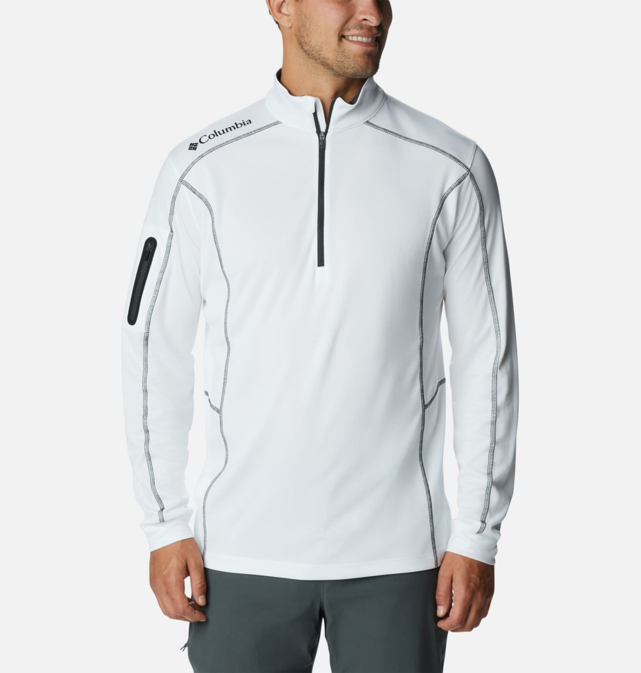 Men's Shotgun Quarter Zip Golf Pullover 1