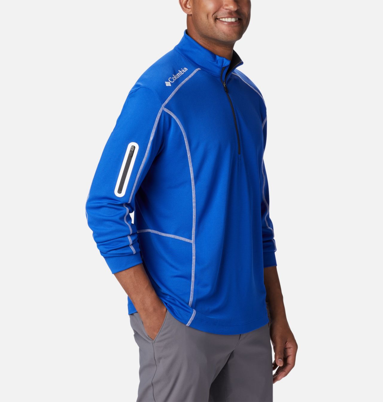 Men's Shotgun Quarter Zip Golf Pullover 5