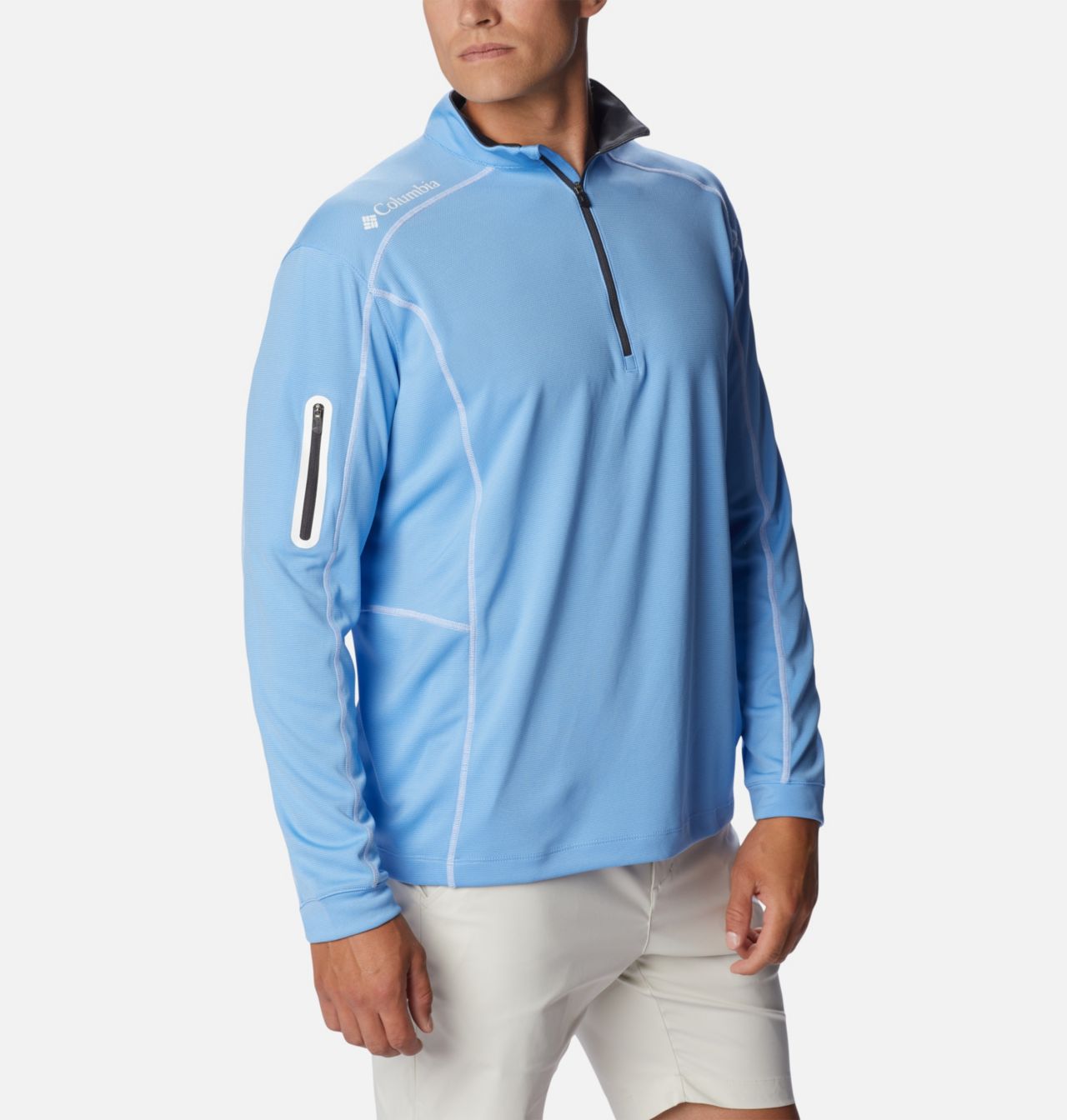 Men's Shotgun Quarter Zip Golf Pullover 5