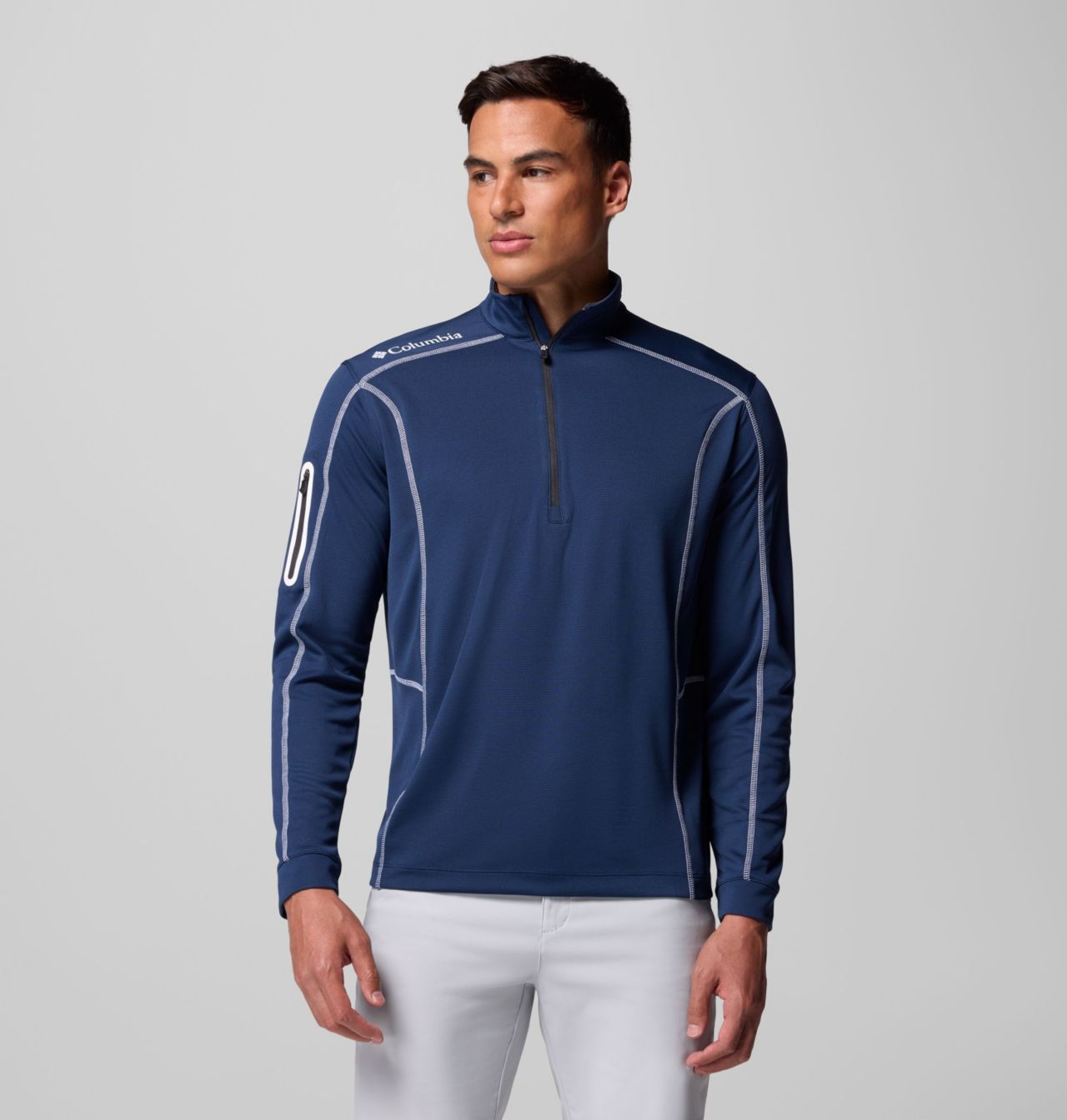 Men's Shotgun Quarter Zip Golf Pullover 6