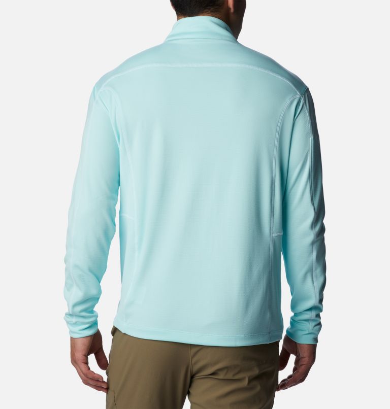 Men's Shotgun Quarter Zip Golf Pullover, Color: Gulf Stream, image 2
