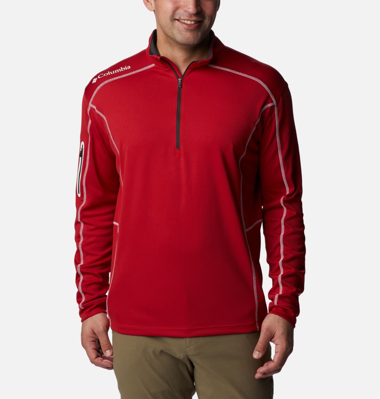Men's Shotgun Quarter Zip Golf Pullover 1