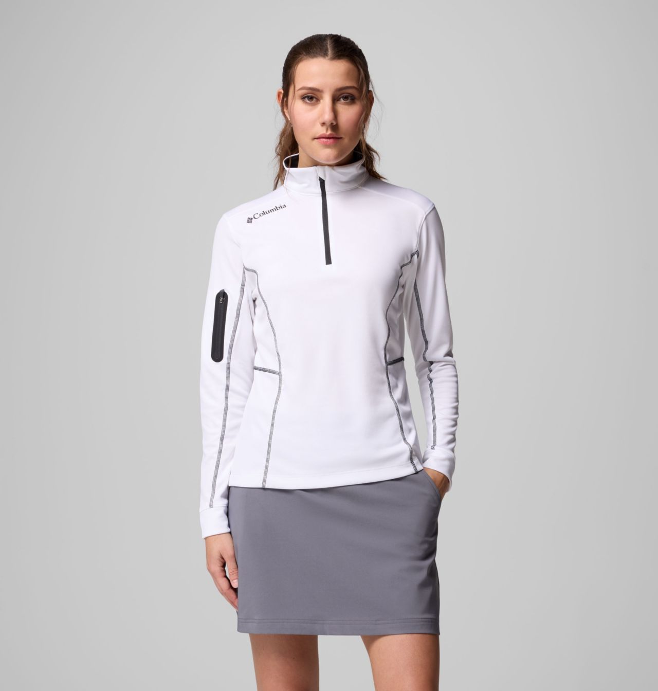 Women's Shotgun Quarter Zip Golf Pullover 1