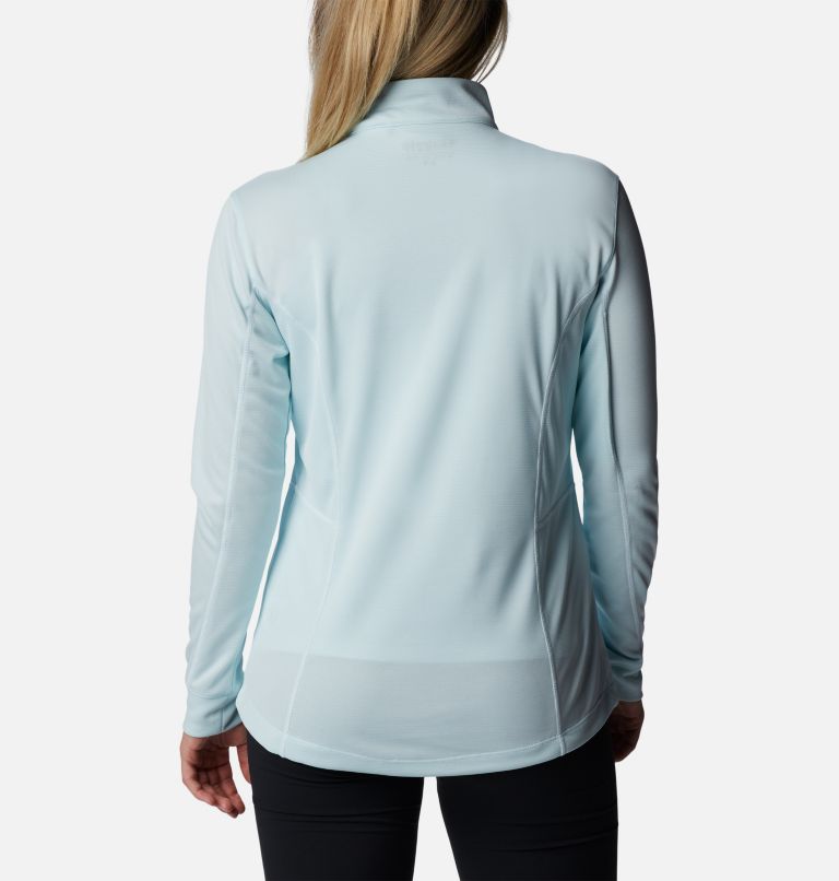 Women's Shotgun Quarter Zip Golf Pullover, Color: Icy Morn, image 2
