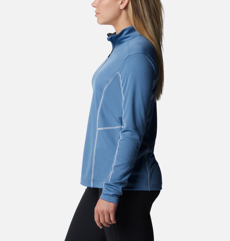 Women's Shotgun Quarter Zip Golf Pullover, Color: Steel, image 3