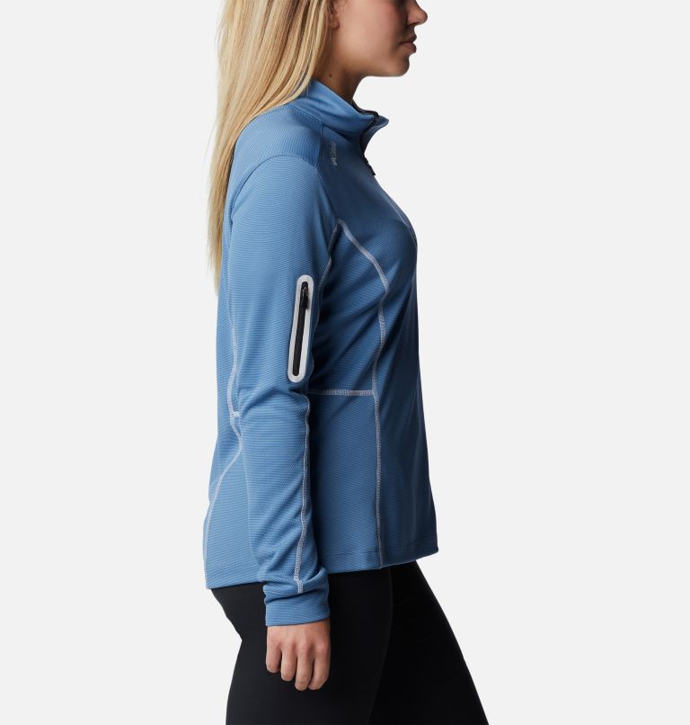 Women's Shotgun Quarter Zip Golf Pullover, Color: Steel, image 5