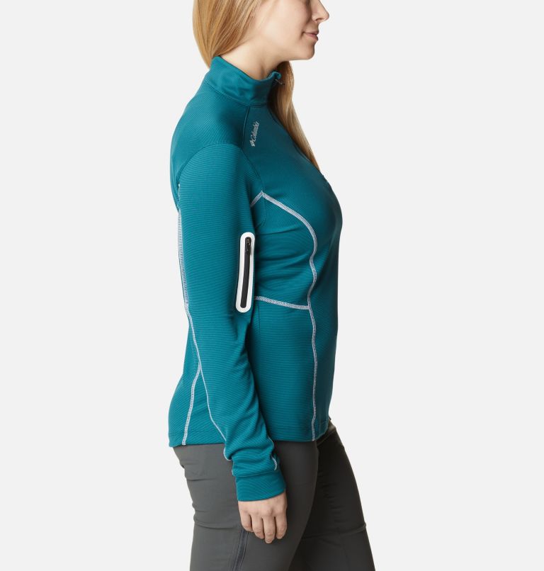 Women's Shotgun Quarter Zip Golf Pullover, Color: Dark Nocturnal, image 3