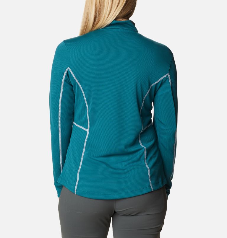 Women's Shotgun Quarter Zip Golf Pullover, Color: Dark Nocturnal, image 2