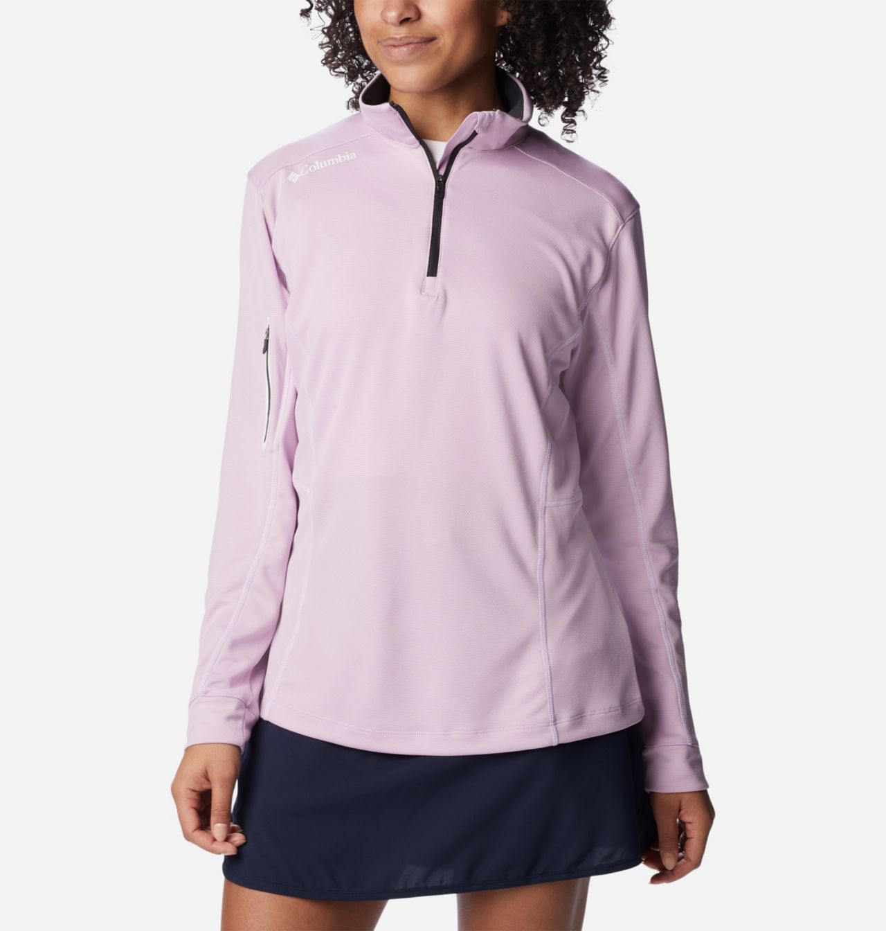 Women's Shotgun Quarter Zip Golf Pullover 1