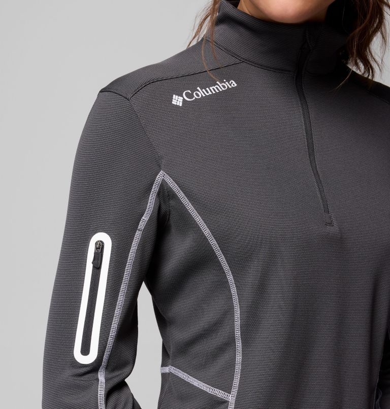 Women's Shotgun Quarter Zip Golf Pullover, Color: Forged Iron, image 7