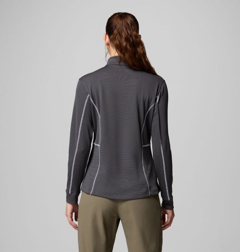 Women's Shotgun Quarter Zip Golf Pullover, Color: Forged Iron, image 3
