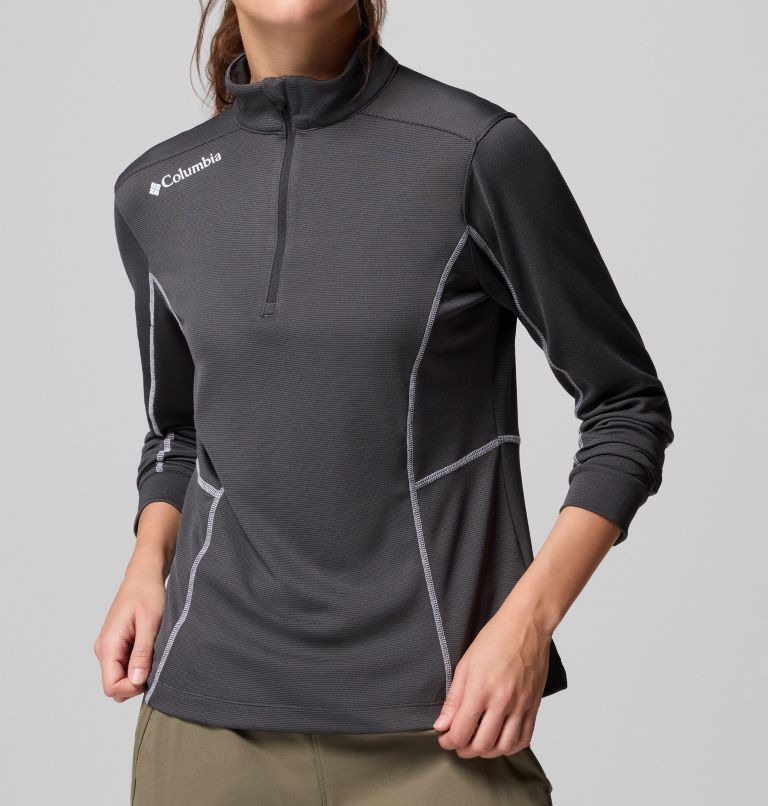 Women's Shotgun Quarter Zip Golf Pullover, Color: Forged Iron, image 8
