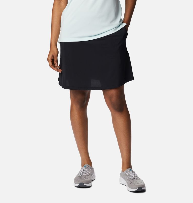 Women's Qualifier Golf Skort, Color: Black, image 1