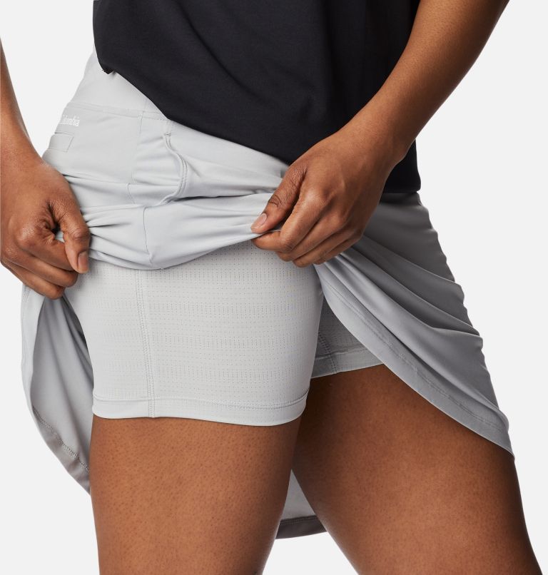 Women's Qualifier Golf Skort, Color: Cool Grey, image 6