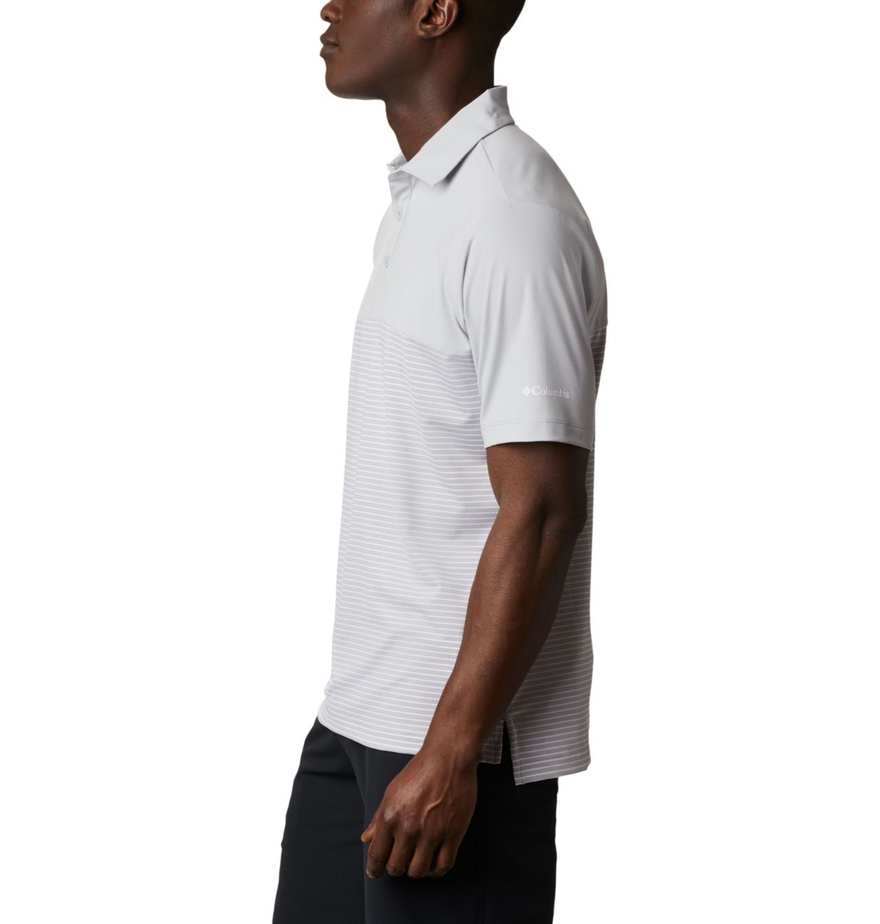 Men's Stacked Golf Polo 3