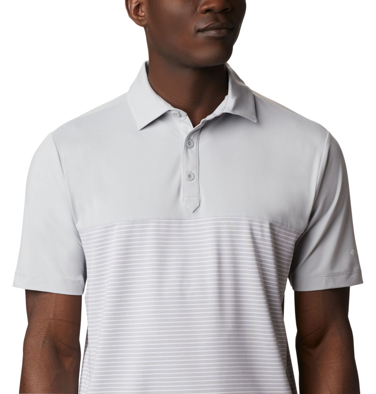 Men's Stacked Golf Polo 4