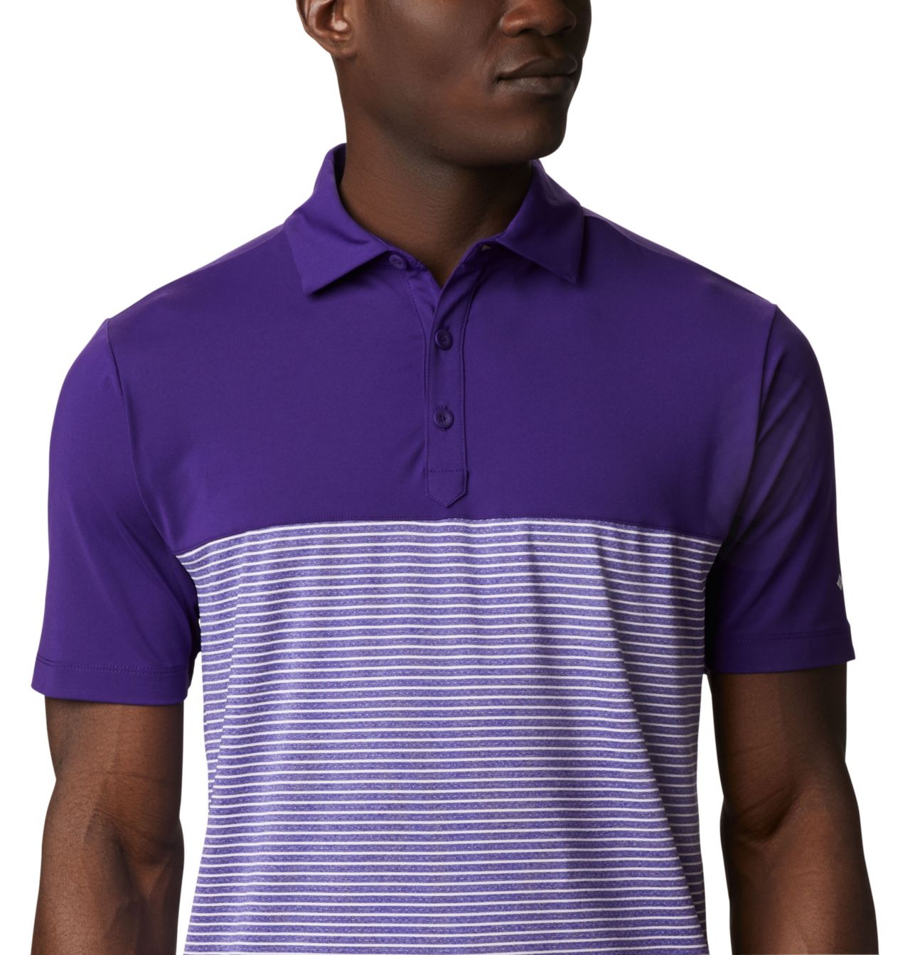 Men's Stacked Golf Polo 4
