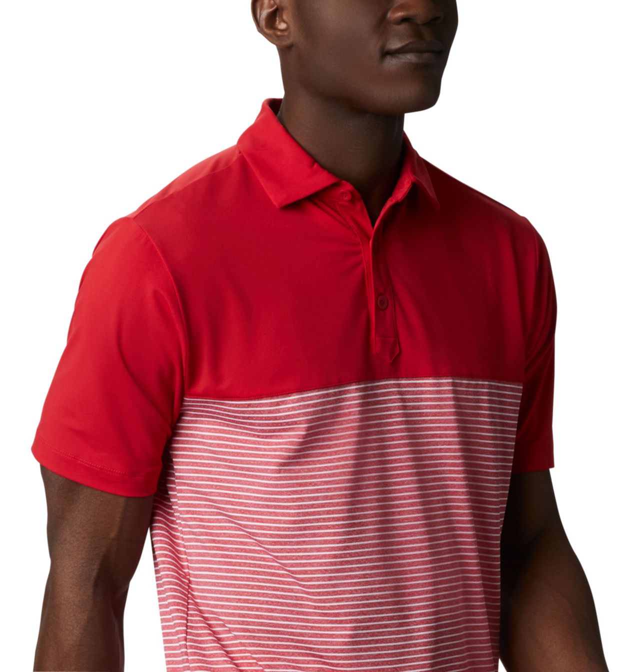 Men's Stacked Golf Polo 5
