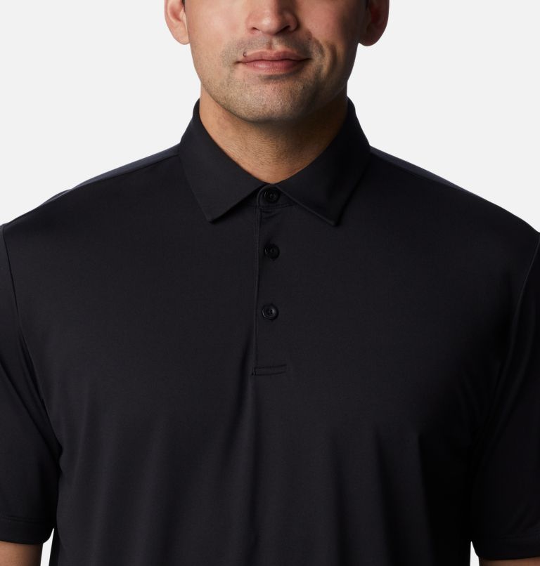 Thumbnail: Men's Drive Golf Polo, Color: Black, image 4