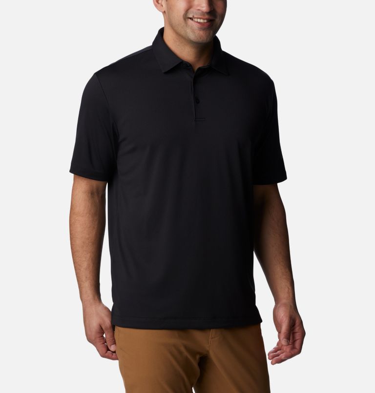 Thumbnail: Men's Drive Golf Polo, Color: Black, image 5