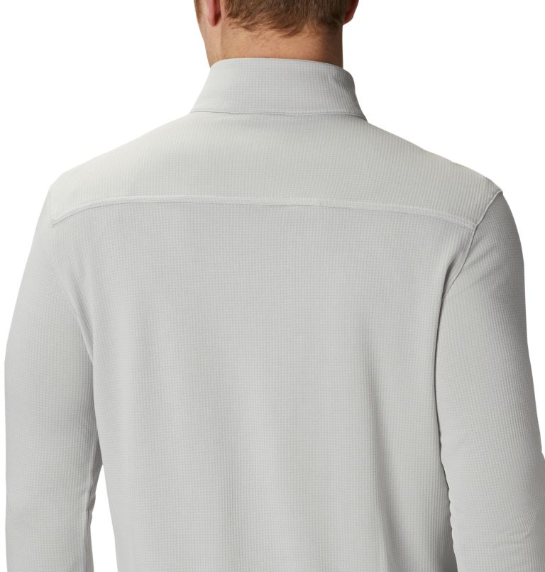Thumbnail: Men's Omni-Wick Soar Pullover, Color: Cool Grey, image 5