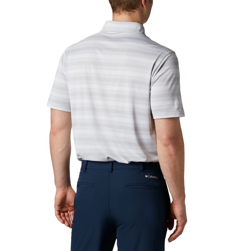 Men's Omni-Wick Chatter Polo, Color: Cool Grey, image 2