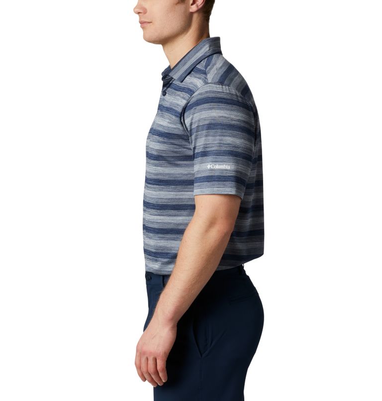 Men's Omni-Wick Chatter Polo, Color: Navy, image 3