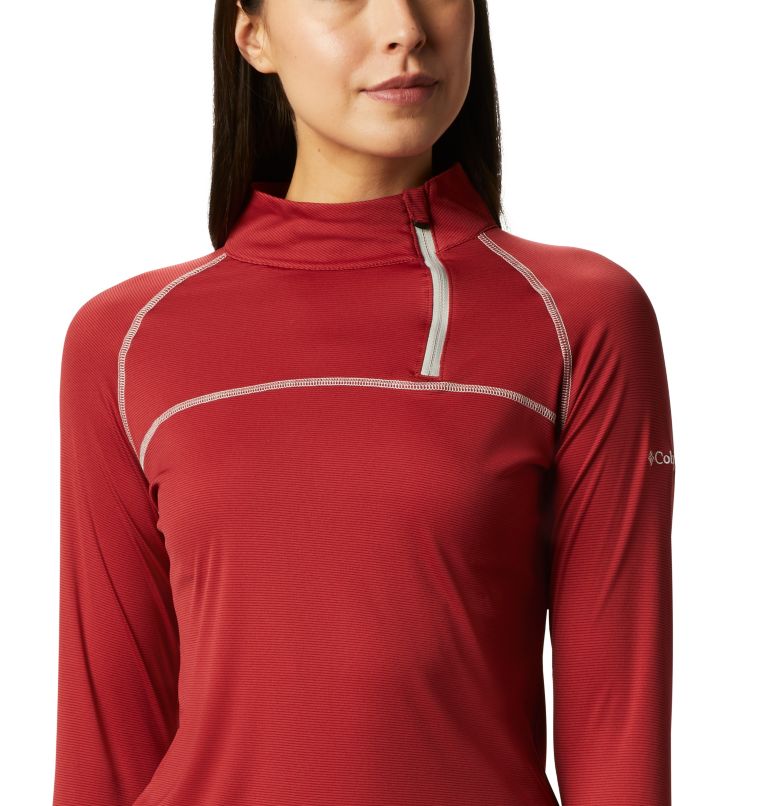 Women's New Classic Golf Pullover, Color: Beet, image 4