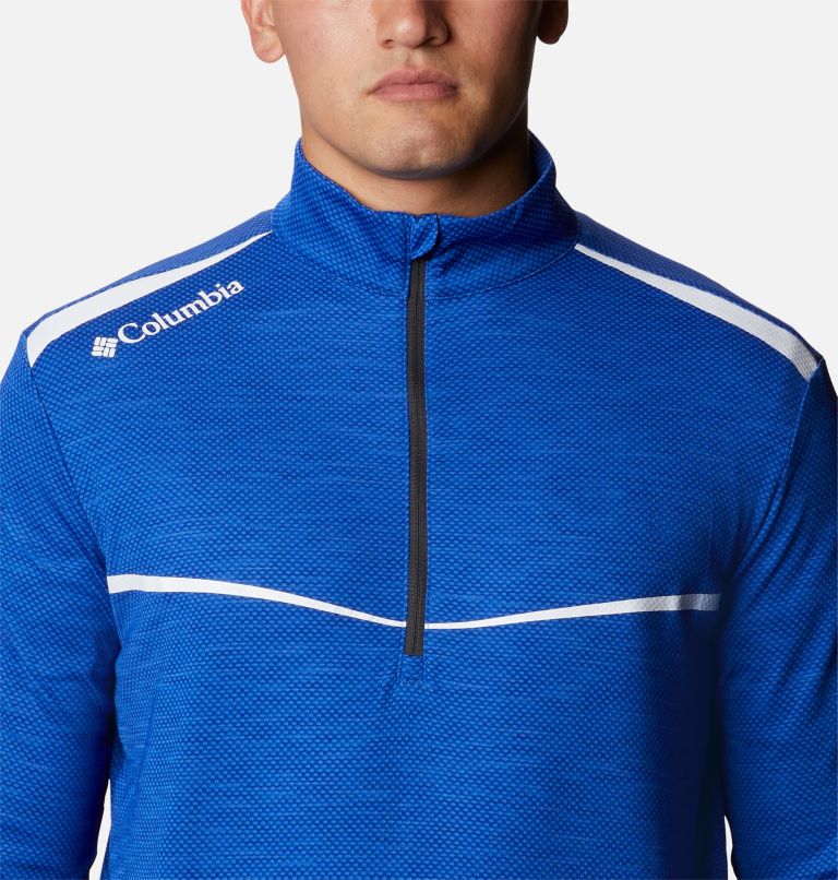 Men's Scorecard Golf Pullover, Color: Azul, image 4