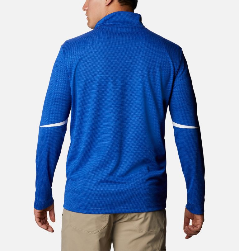 Men's Scorecard Golf Pullover, Color: Azul, image 2