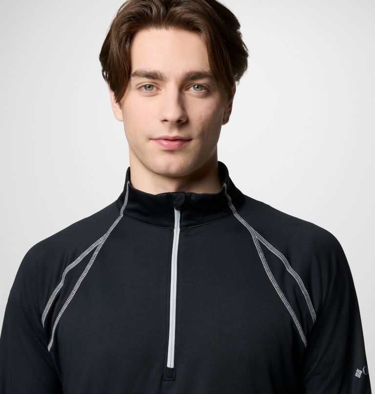 Men's Omni-Heat Range Session Pullover, Color: Black, image 5