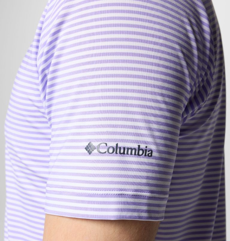 Men's Club Invite Golf Polo, Color: Frosted Purple, image 6