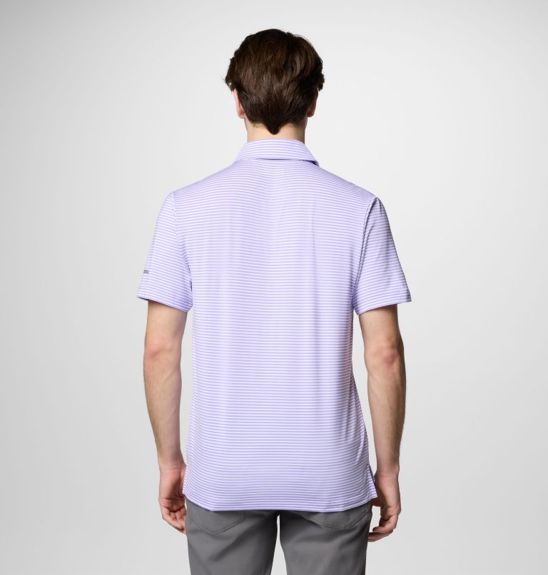 Men's Club Invite Golf Polo, Color: Frosted Purple, image 3