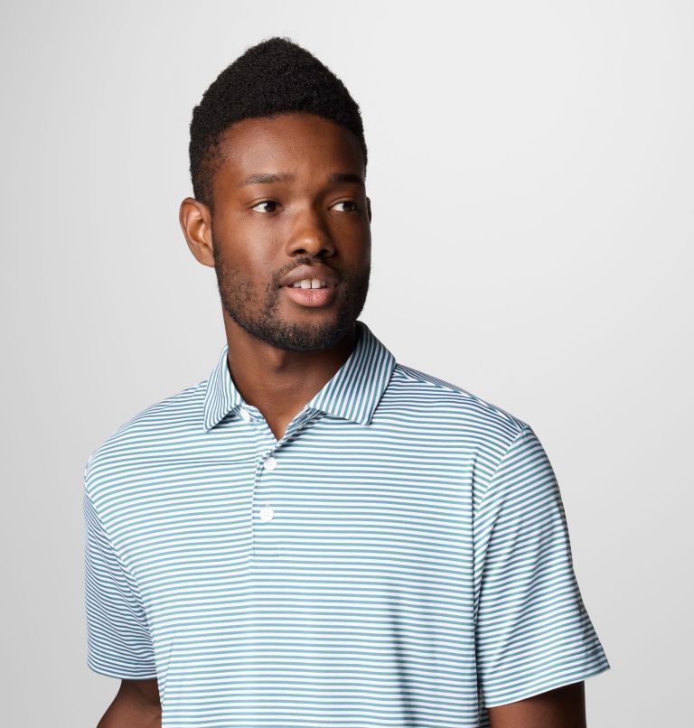 Men's Club Invite Golf Polo, Color: Cloudburst, image 5