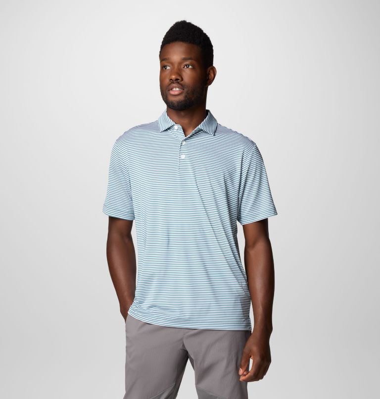 Men's Club Invite Golf Polo, Color: Cloudburst, image 1