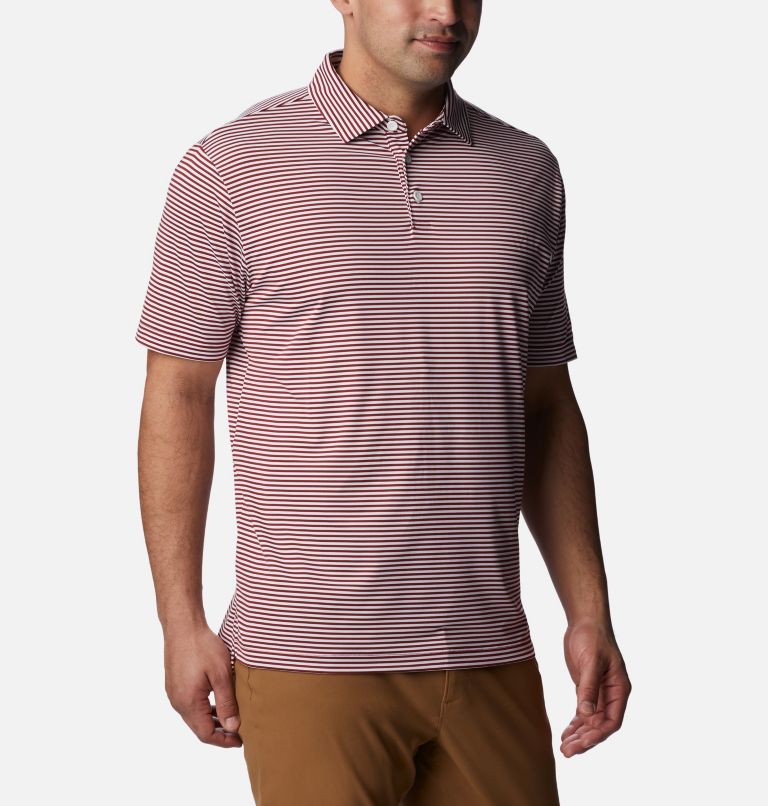 Men's Club Invite Golf Polo, Color: Beet, image 5