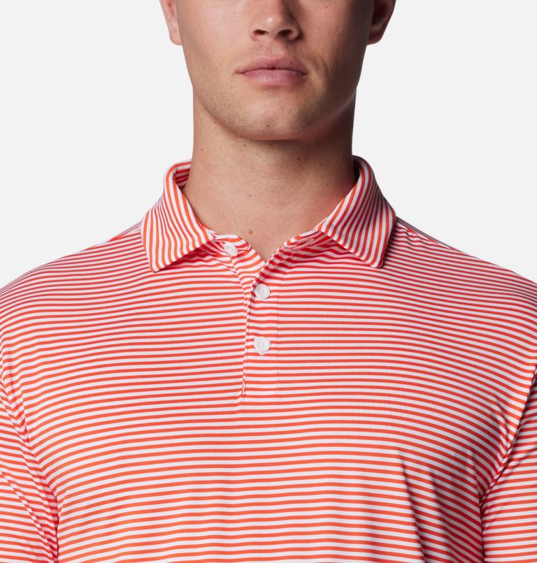 Men's Club Invite Golf Polo, Color: State Orange, image 4