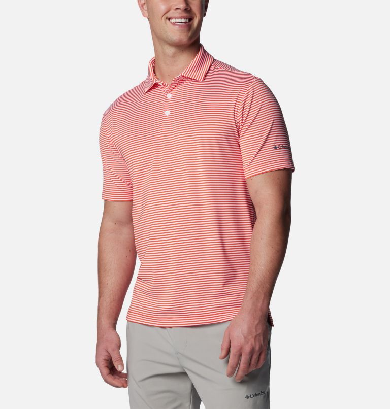 Men's Club Invite Golf Polo, Color: State Orange, image 5