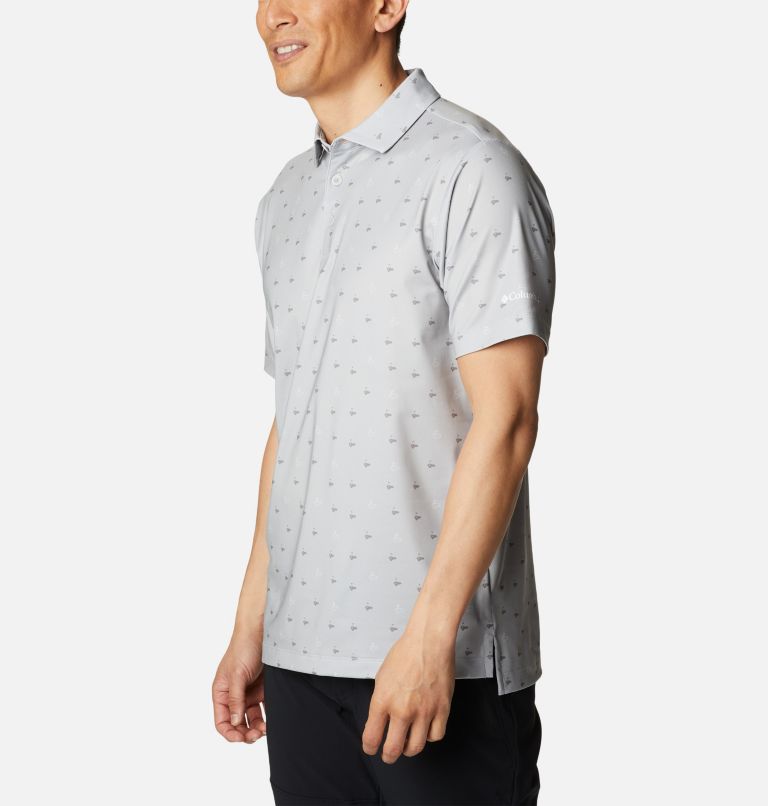 Men's Punch Out Golf Polo, Color: Cool Grey, image 5