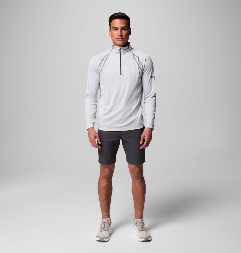 Men's Lie Angle Golf Shorts, Color: Shark, image 2